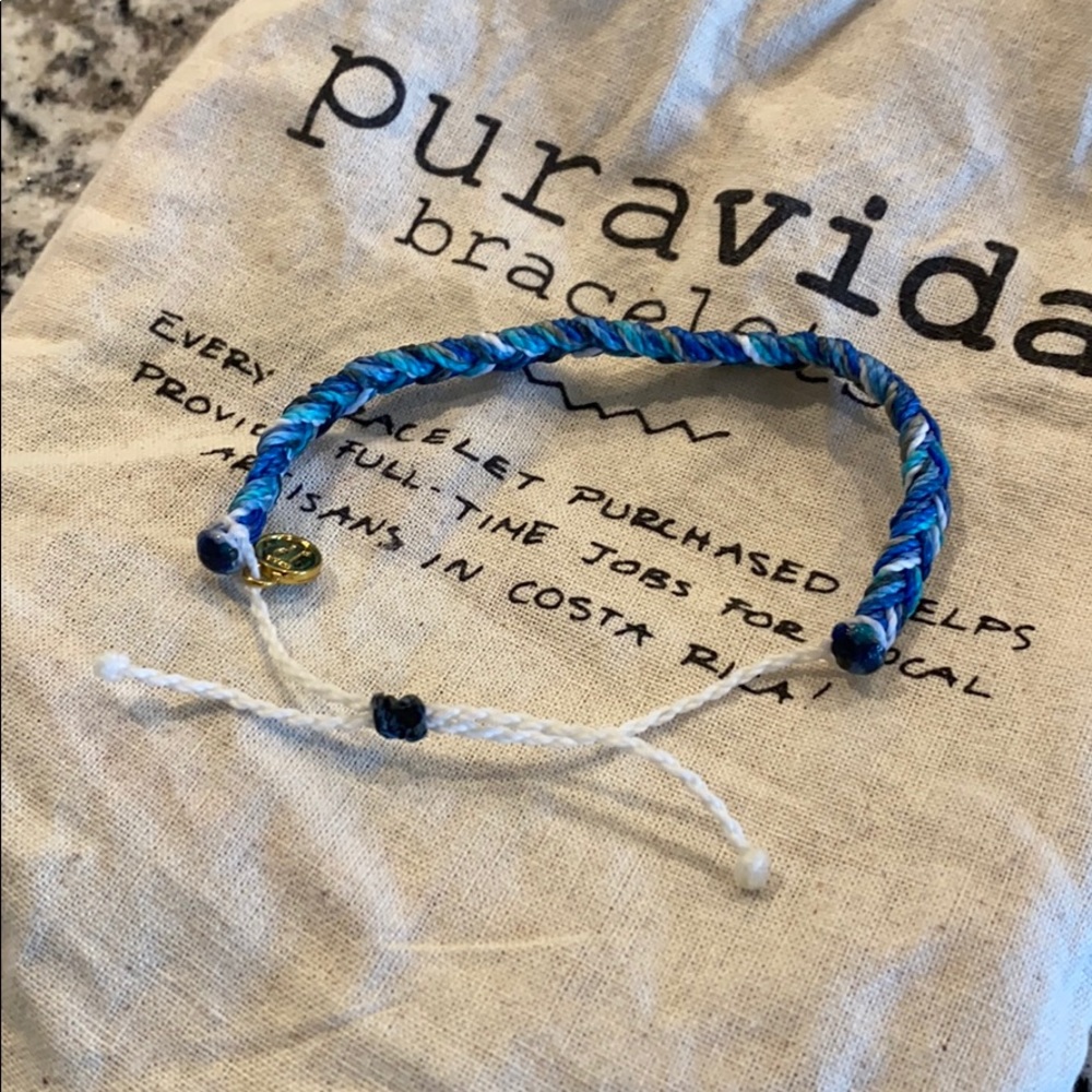 Pura Vida Planet Braided bracelet